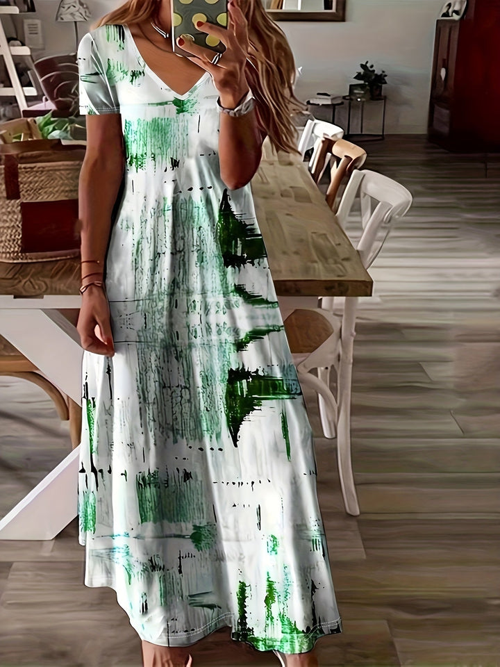 Arlisse™ - Artistic Flow Maxi Dress