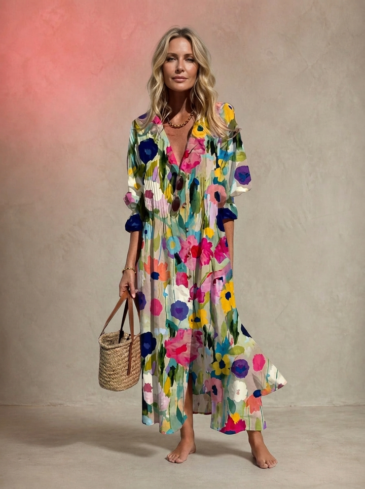 LINA - CLASSIC BOHO DRESS