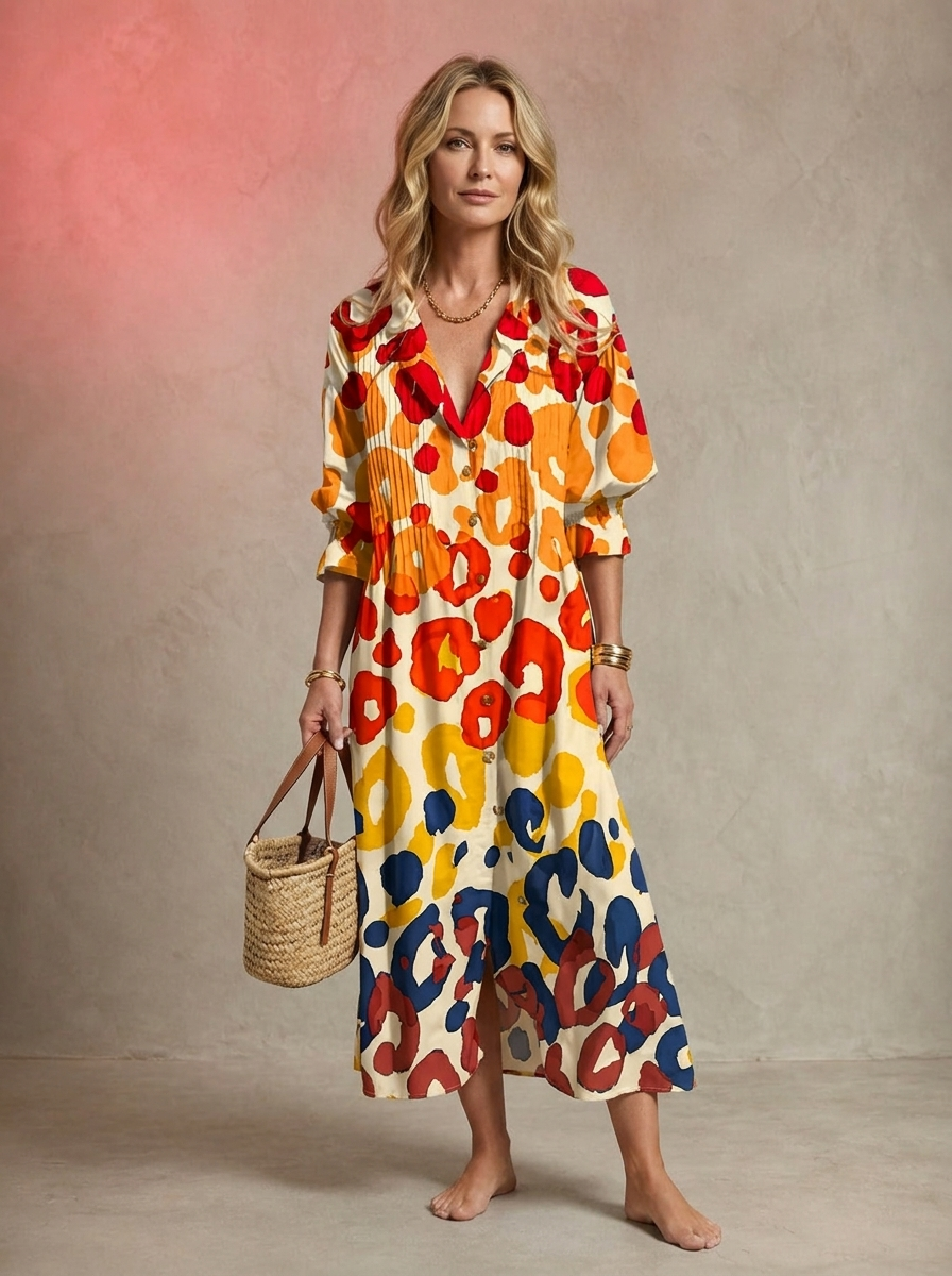 LINA - CLASSIC BOHO DRESS