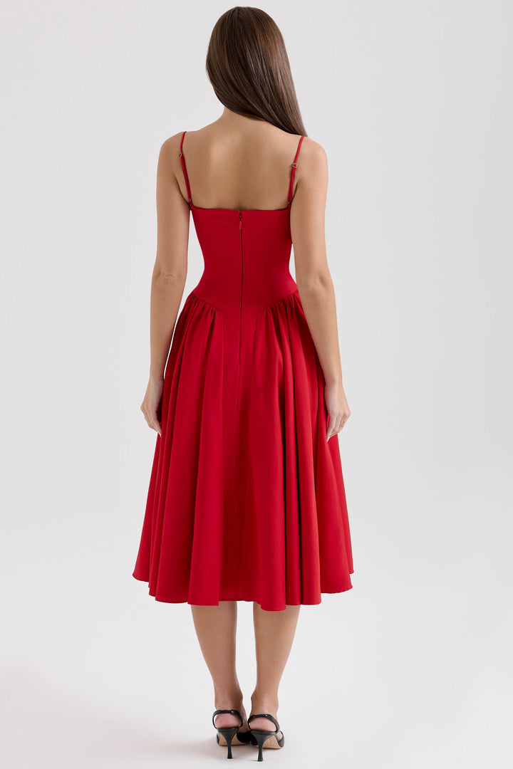 Samaria Midi Dress